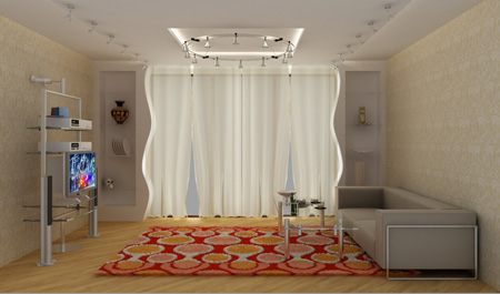 Разработка трёхмерной модели hi-fi комнаты 