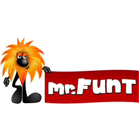 разработка логотипа-персонажа Mr. Funt