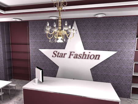 Разработка проекта бутика Star Fashion - центр